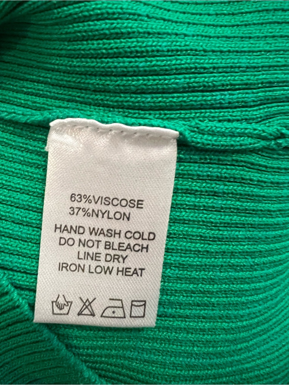 Green One-Shoulder Ruffle Knit Top - Picture 12 of 12